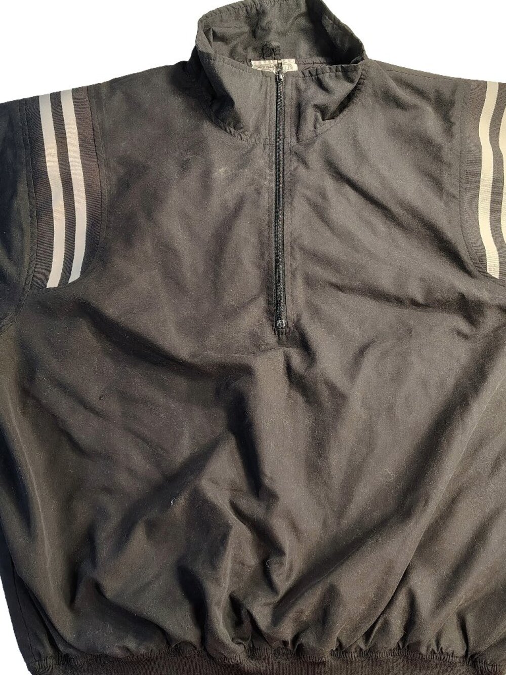 Men's Very Rare Vintage 90's Size XL Black Honig's Brand Windbreaker